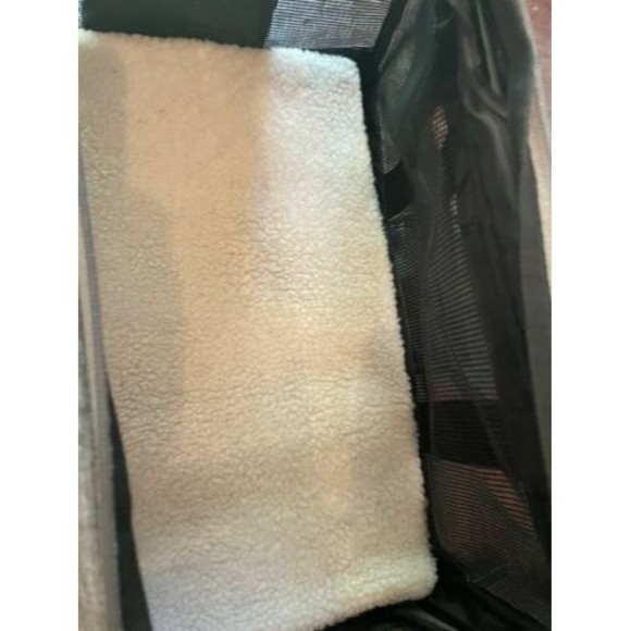 Sherpa Element Gray Dog Carrier Color Black & Gray 17" L X 11.25" W X 10.5" H - Picture 6 of 7